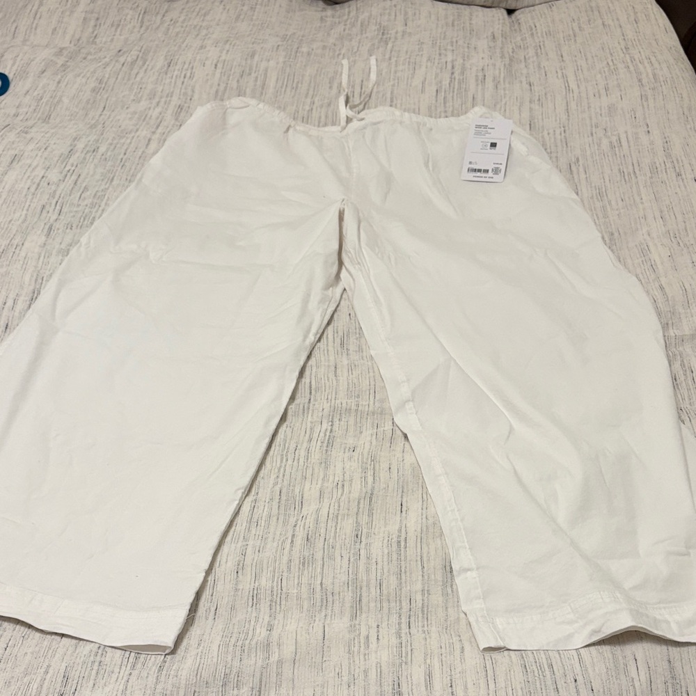 Athleta Women's White Cropped Pants